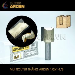 Mũi phay router CNC thẳng ARDEN 1/2x1-1/8