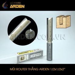 Mũi phay router CNC thẳng ARDEN 1/2x1/2x2