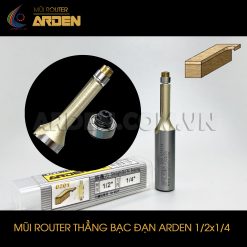 Mũi phay router CNC thẳng bạc đạn ARDEN 1/2x1/4x20