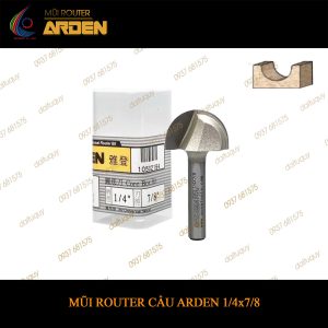 MŨI PHAY ROUTER CẦU ARDEN 6.35×22.2 MM